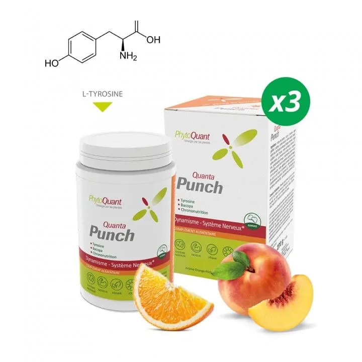 Lot de 3 boites de Quantapunch Gummies