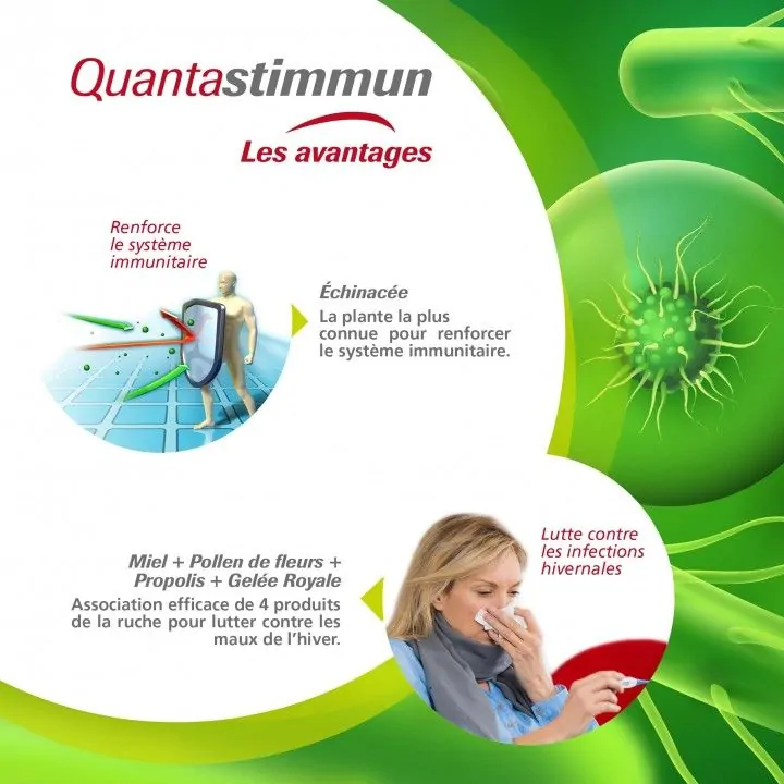 Lot de 3 boîtes de Quantastimmun