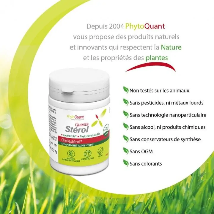 QuantaStérol sous forme comprimés